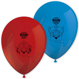 PAW Patroupum prett fir Aktioun Ballonen 8 Stécker