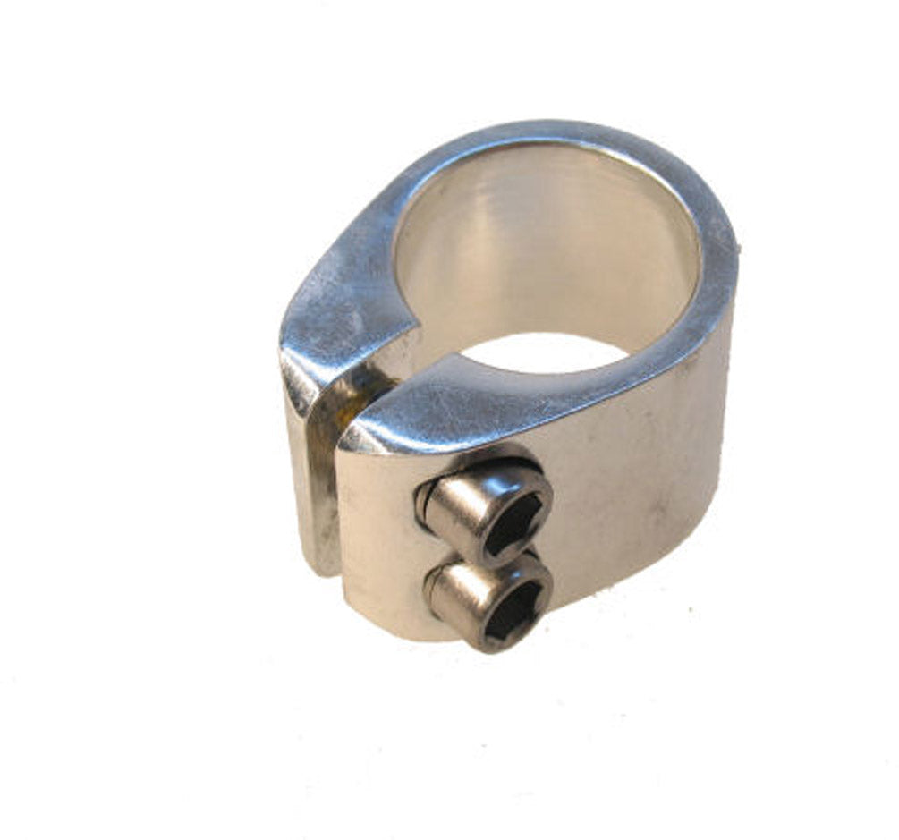 Seat Pen Clamp Freestyle 2 -bolts - stříbro