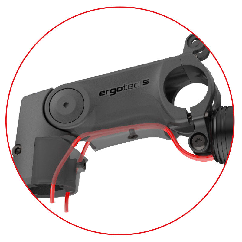 Ergotec tige devant sepia xl fi Ø28,6 mm 110 mm Ø31,8 mm - noir
