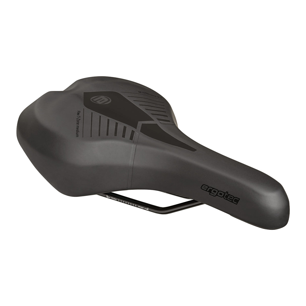 Седло Ergotec Active S средно черно