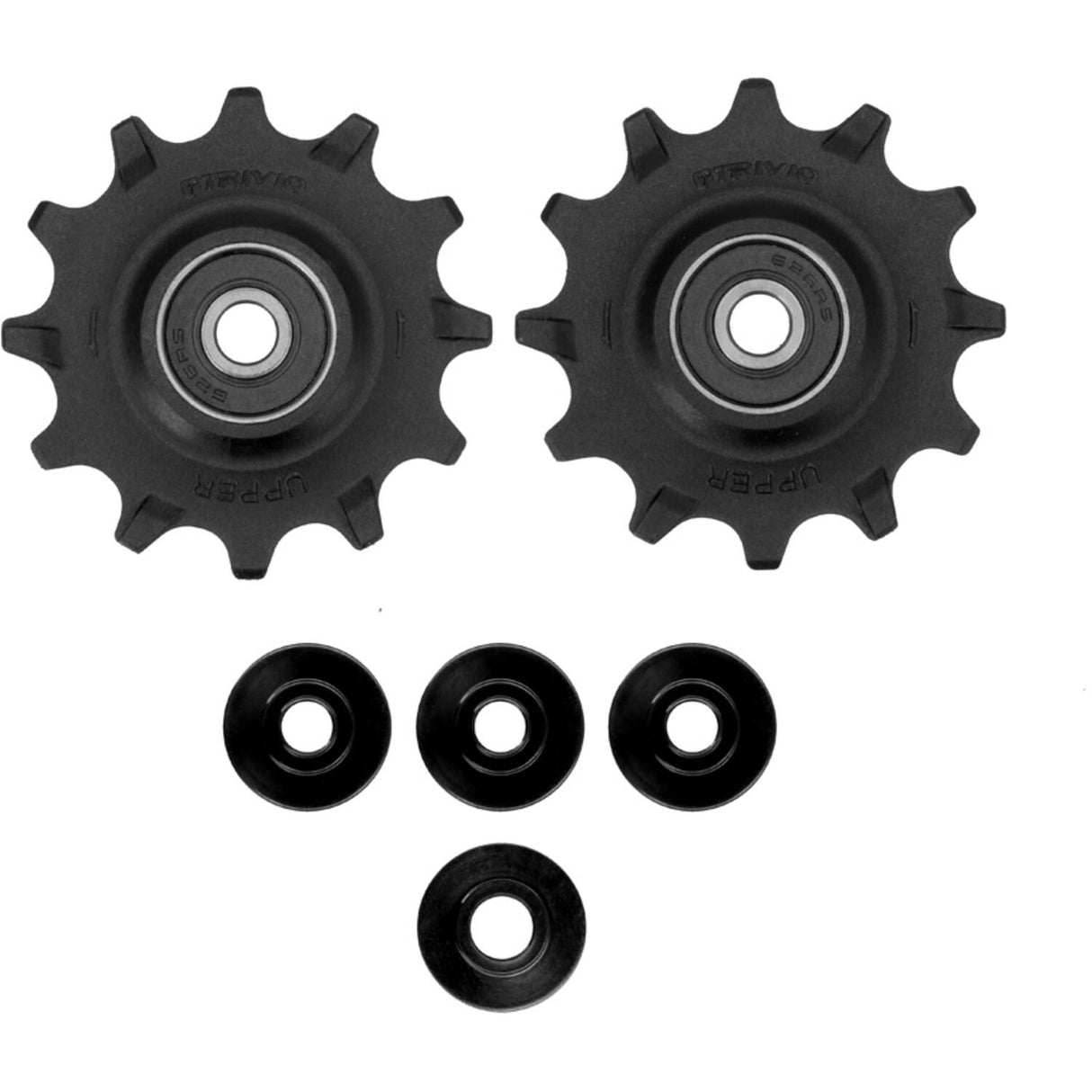 Trivio - derailleurwieltjes 12 12t stainless lagers