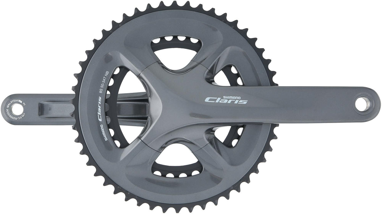 Shimano crankstel claris fc-r2000 shim.cr.set clar.fcr2000 34 50t.170mm ht2 8sp -