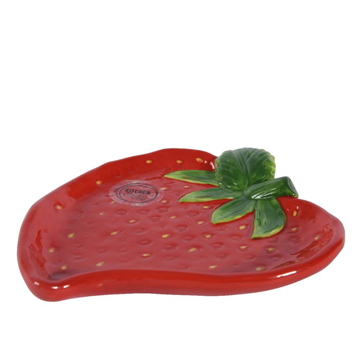 Decoris gebaksbord aardbei 17x14,5x3cm