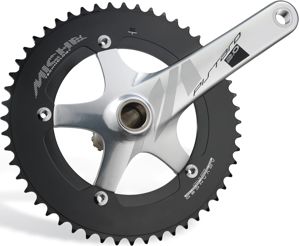 Miche crankstel "pistard 2.0" crankset miche pistard 2.0 48 teeth 165mm sil.