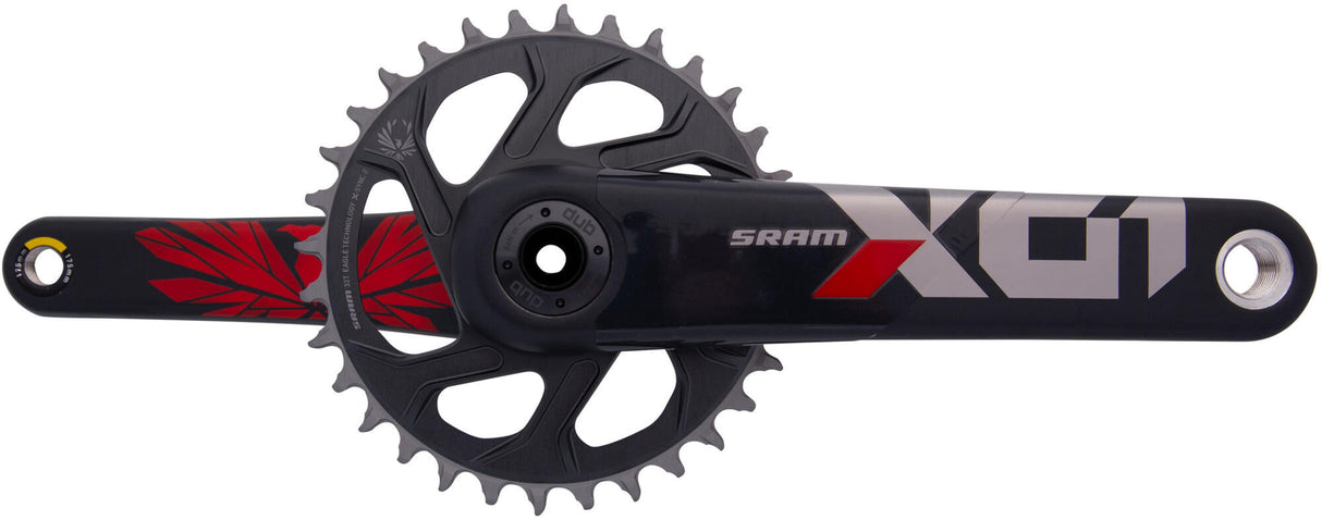 Sram crankset x01 eagle crankset x01 eagle 32t super boost+ 175mm