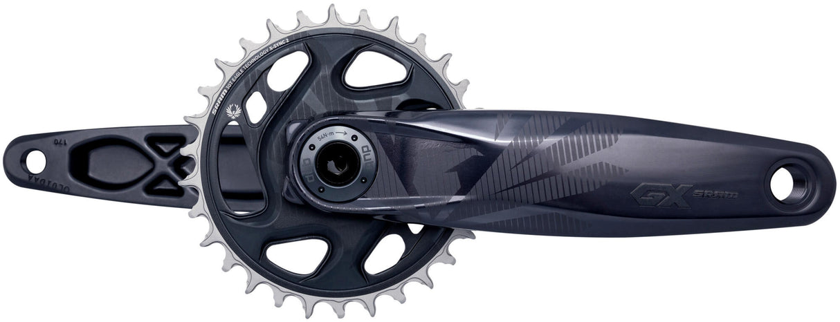 Sram crankstel gx eagle crankset gx eagle 30t fatbike 4 170mm