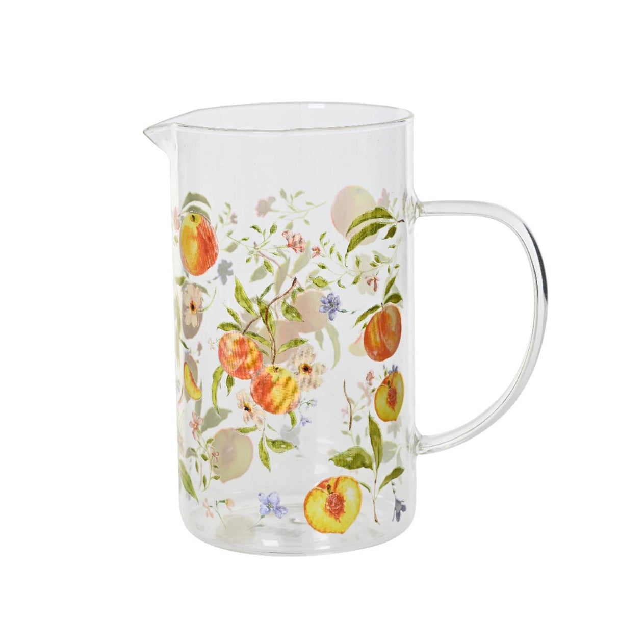 Decoris karaf perzik glas 1 liter helder