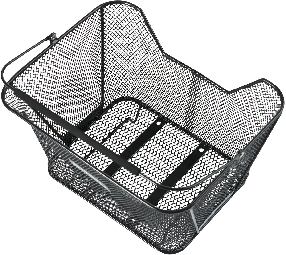 Basil Lesto - Bicycle basket - On the back - Black