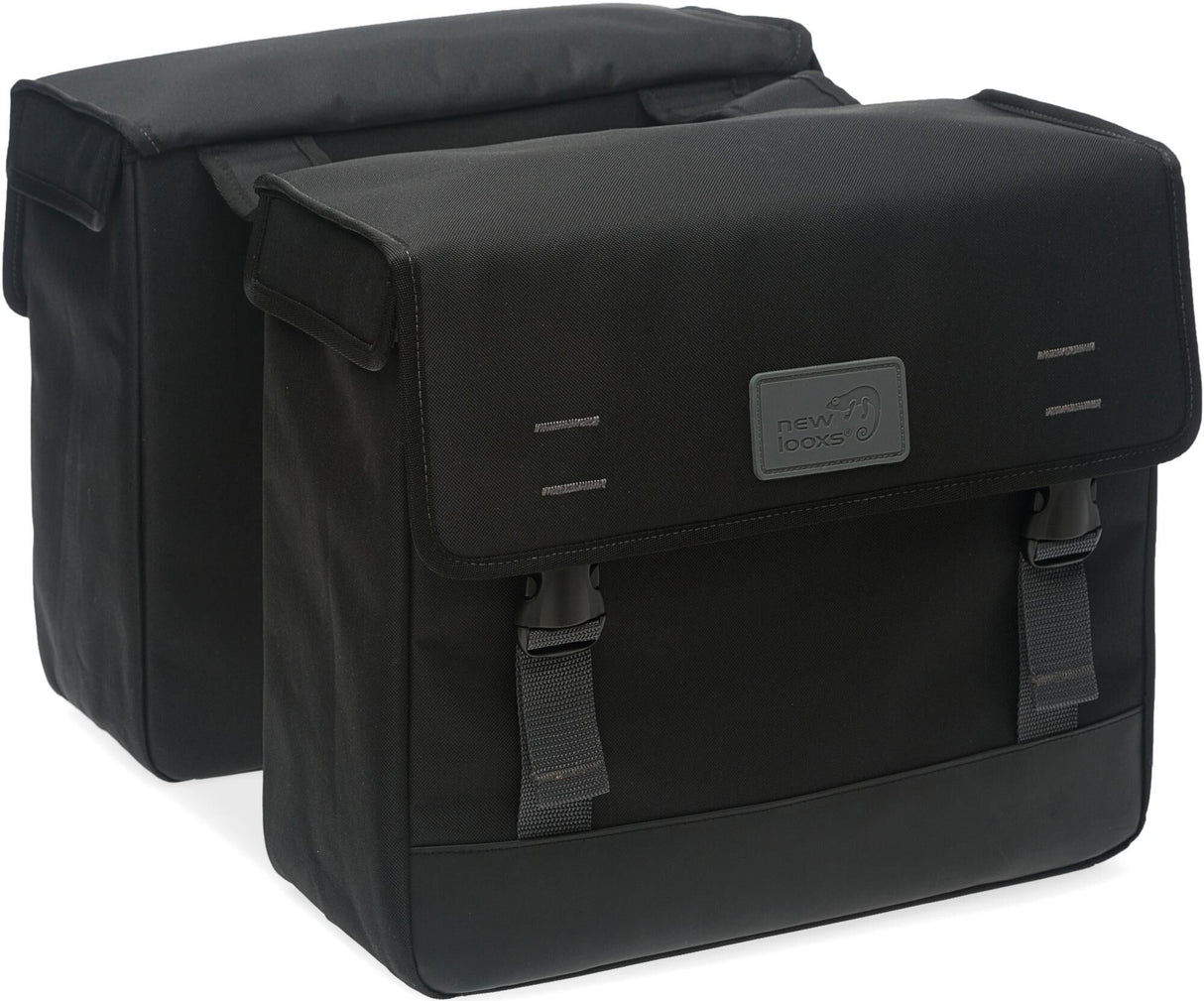 New Looxs Origin Double Bicycle Bag - Black