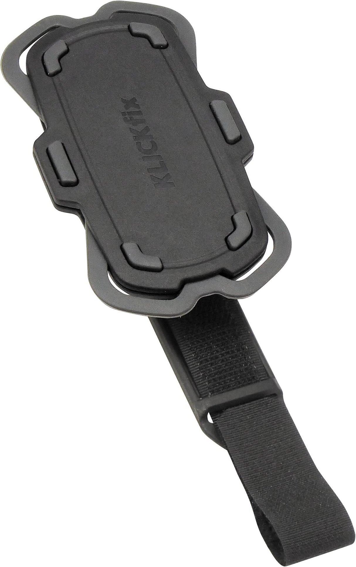 Smyčka KlickFix PhonePad s kapelou 11x6x3,8 cm černá
