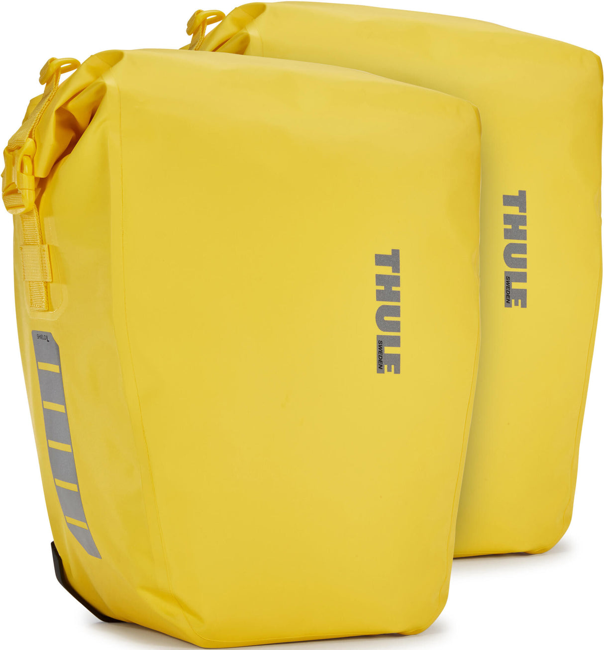 Thule pack'n pedal bag shield pannier large bag shield pannier large yellow