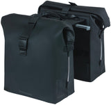 Basil double bicycle bag soho nordlicht mik 41 liters - black