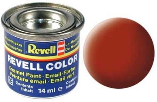 Barva Revell na model budovy číslo 83 rezavě hnědá matná