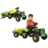 Injusa battery tractor 6v 136x52x50cm