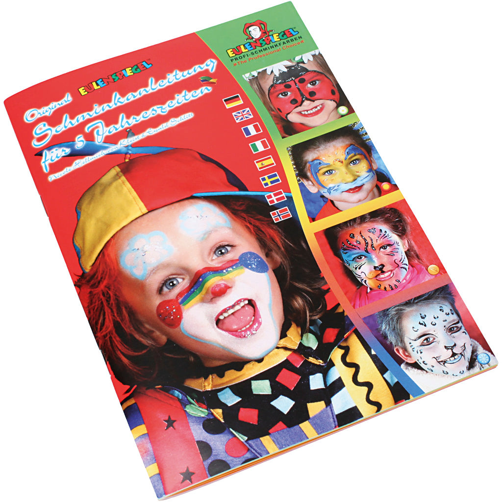 Eulenspiegel make-up booklet, 19 make-up designs, 1 piece