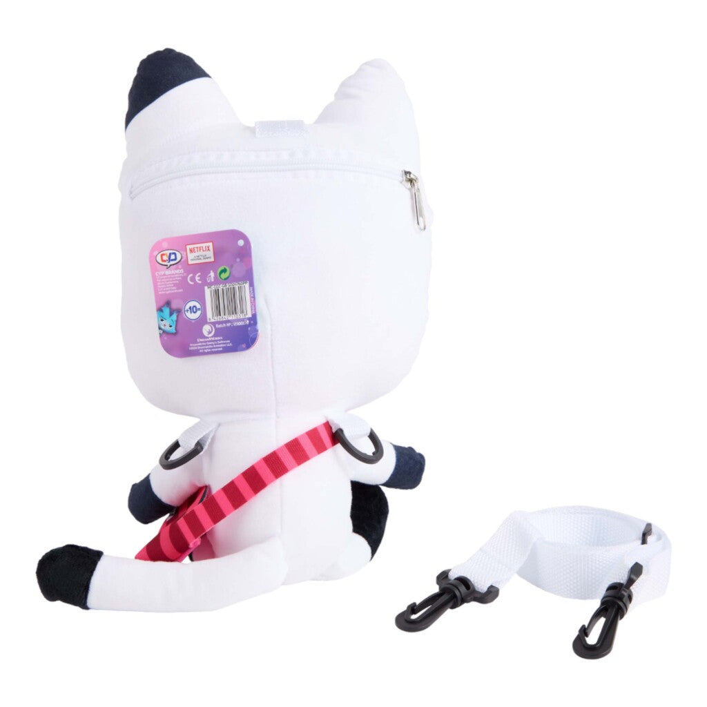 Canenco Gabby's Dollhouse 3D Backpack Plush Panda Paws