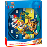 Paw patrol wall clock 25 cm blue