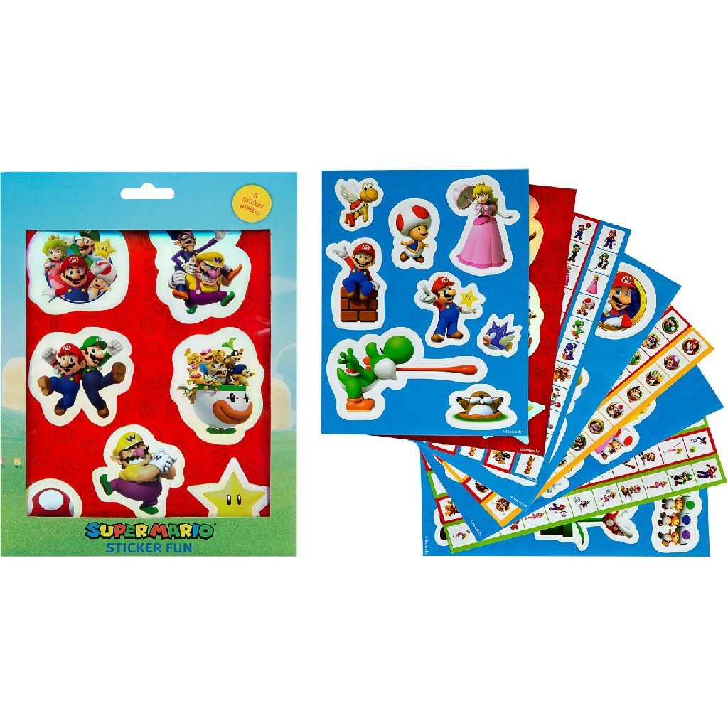 Pegatizas de Super Mario