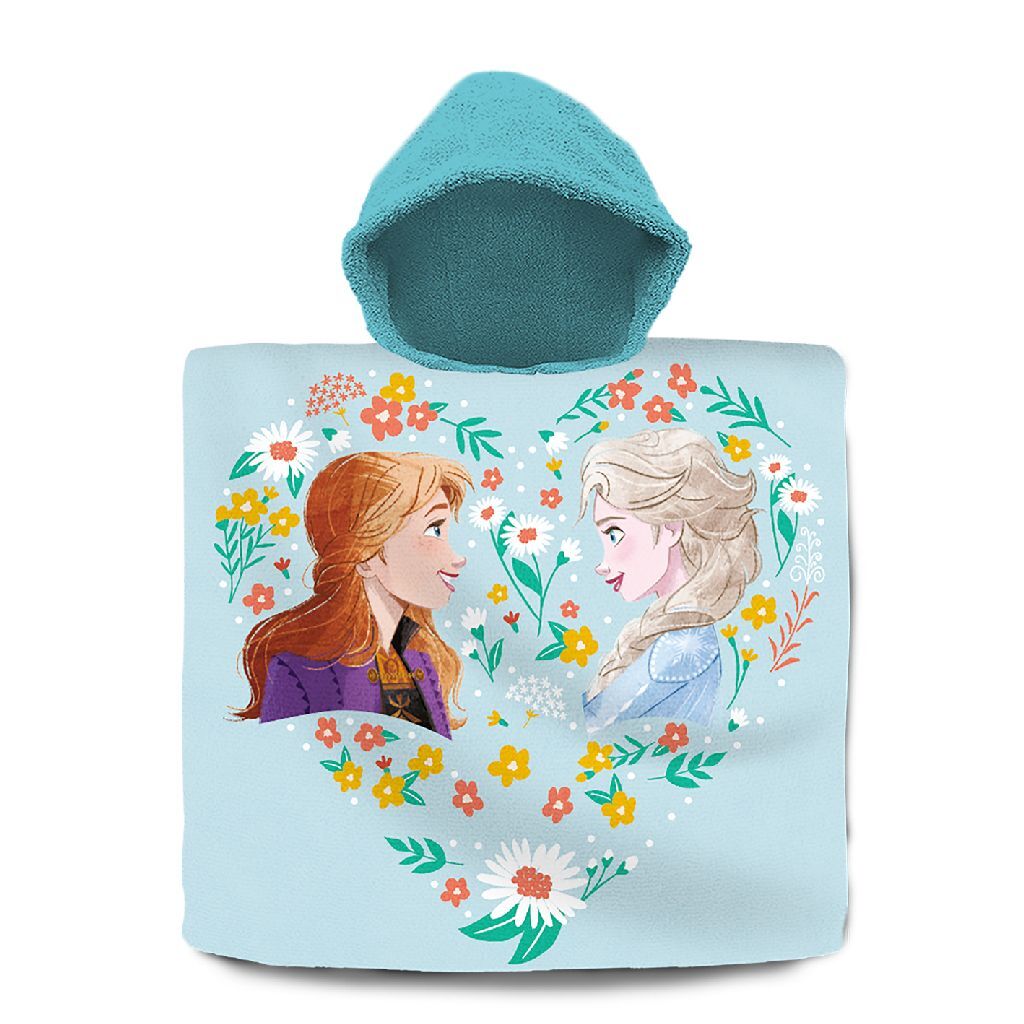 Disney Frozen Badponcho 60x120 cm bomull