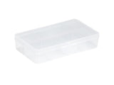 Sunware q-line storage box 8 compartments transparent