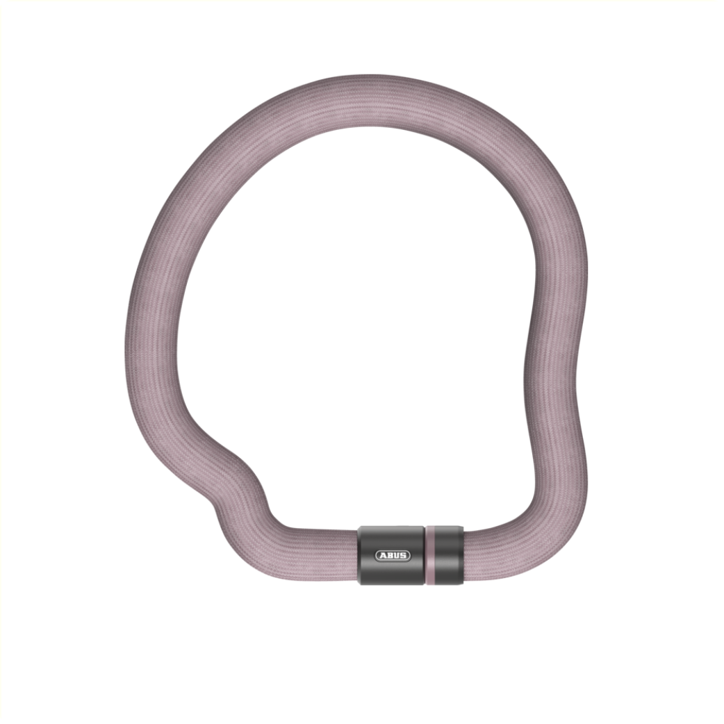 Abus Goose Lock 6206K110 - Różowy zamek łańcucha rowerowego
