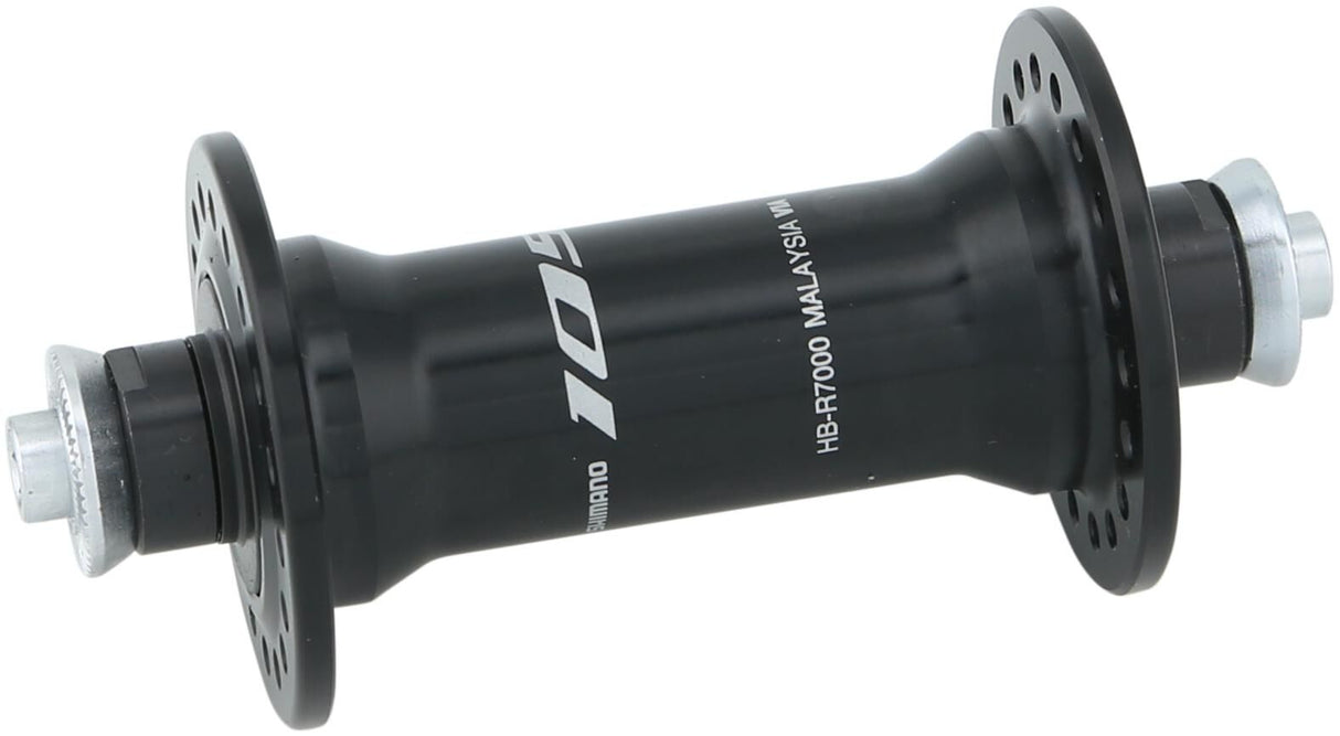 Shimano Fore Hub 105 HB-R7000 36 Reiät, joissa on 100 mm pikakirjoittaja musta