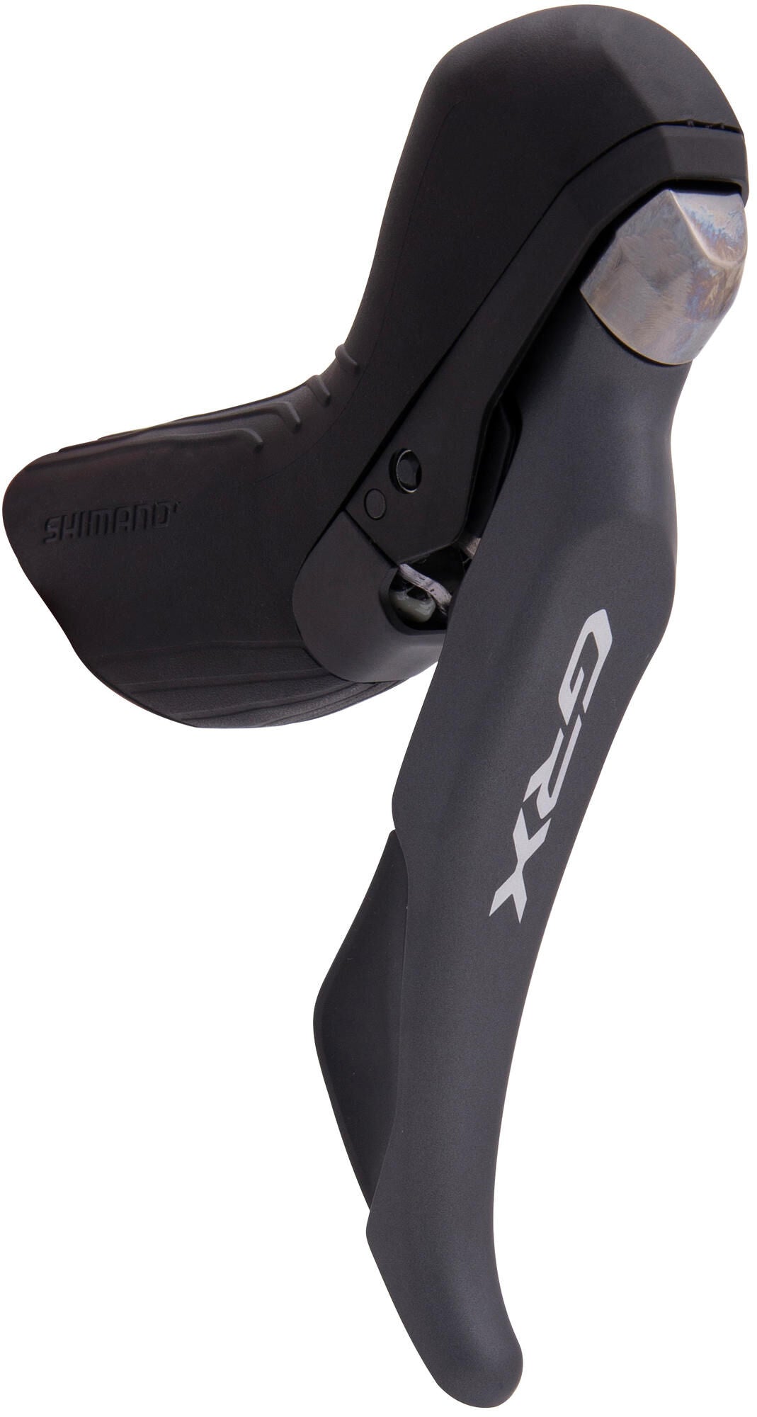 Verleller (derecha) con palanca de freno de 11 velocidades Shimano GRX ST-RX810 para freno de disco