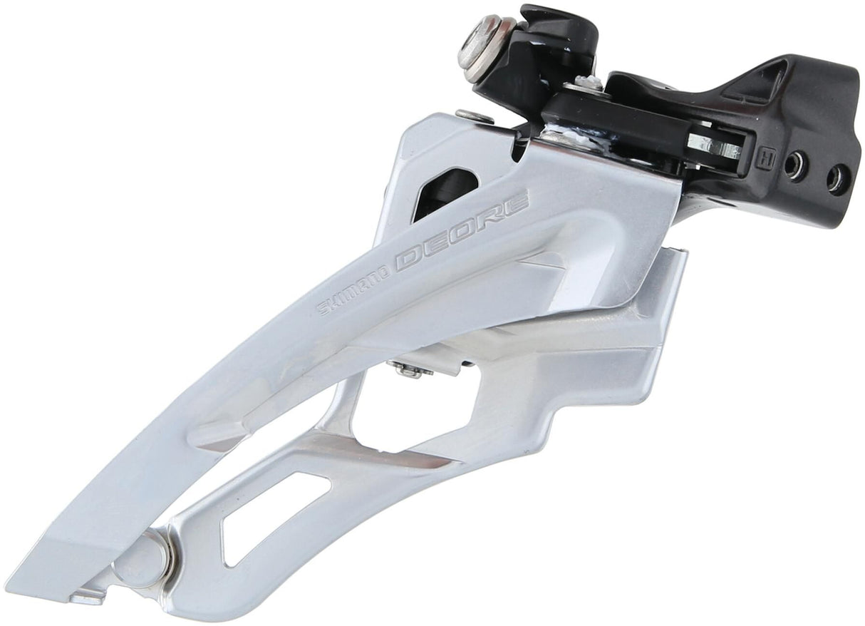 Shimano Voorderailleur 3 x 10-speed Deore FC-M6000 side swing middelhoge klem 40-42T zwart