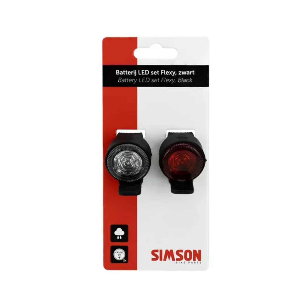 Lighting Set Simson 'Flyxy' LED Set - Schwaarz