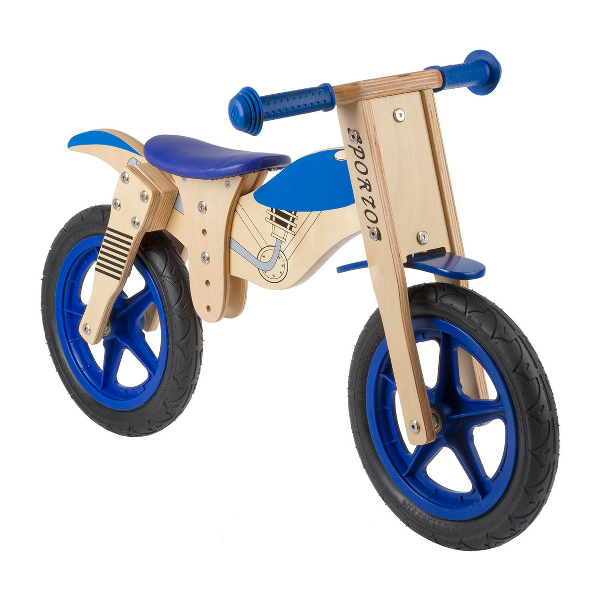 Bilancia il motore in legno