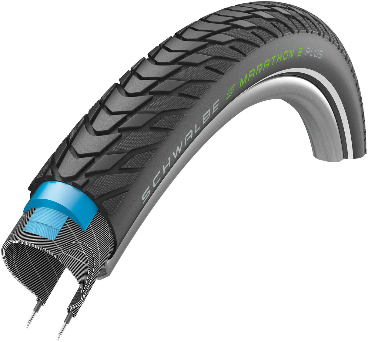 out tire of marathon e-plus 28 x 1.75 (47-622) RS Black