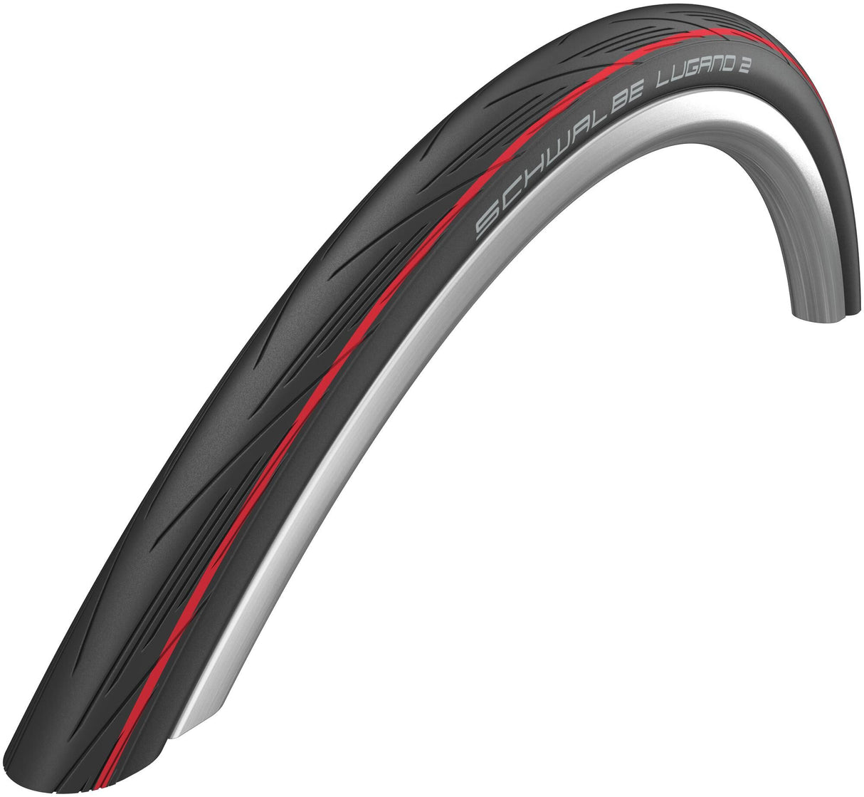Lugano II 28 x 1,00 (25-622) Schwarzrot
