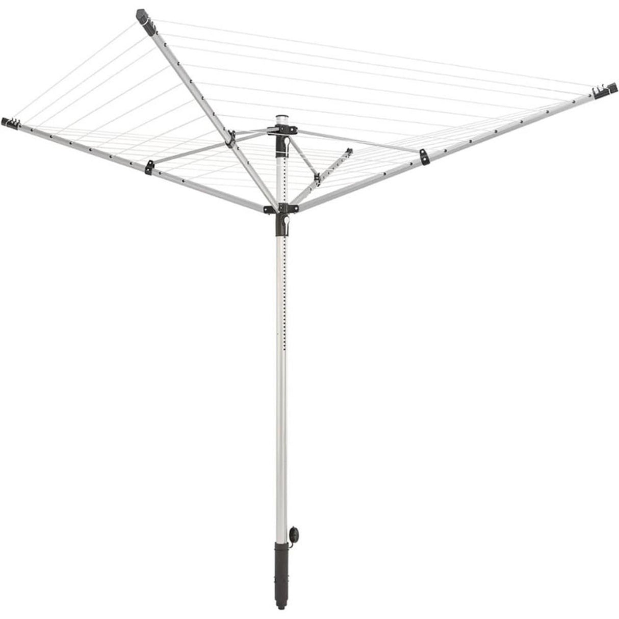 Triomadóir éadaí Leifheit linopus 500 dubh 85360