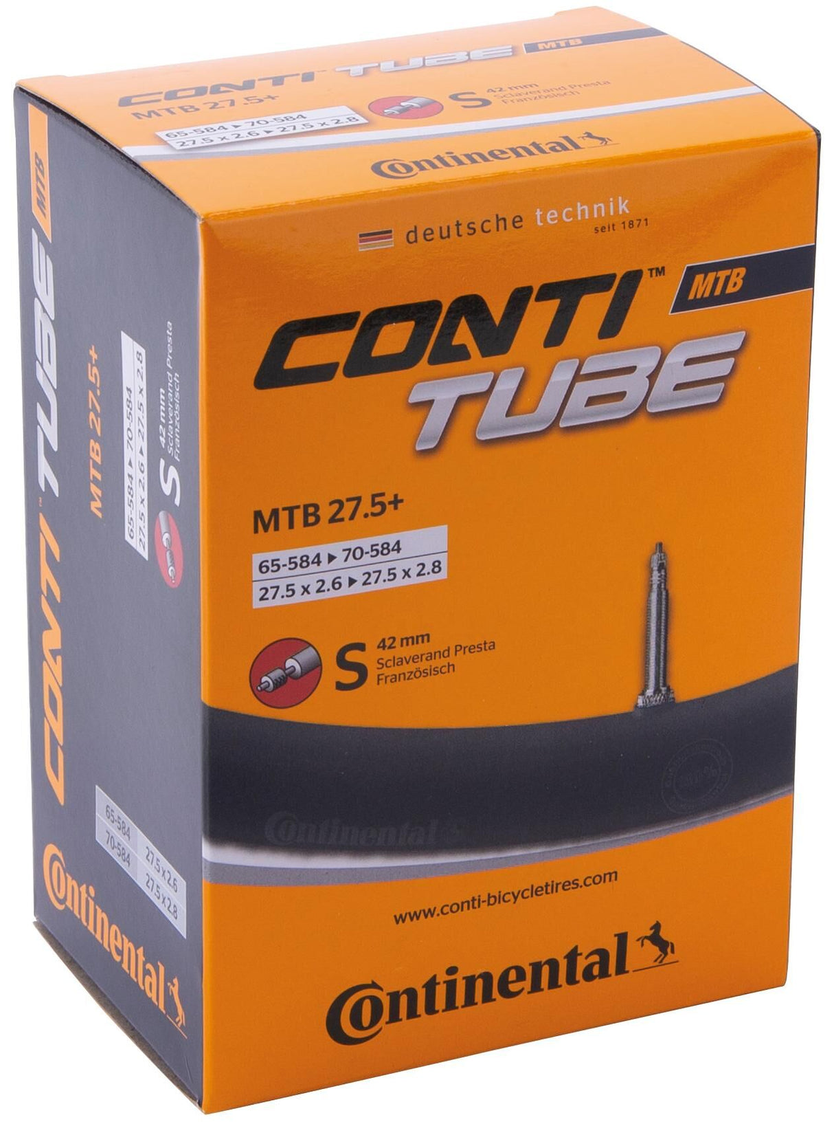 Continental binnenband mtb 27,5 b+
