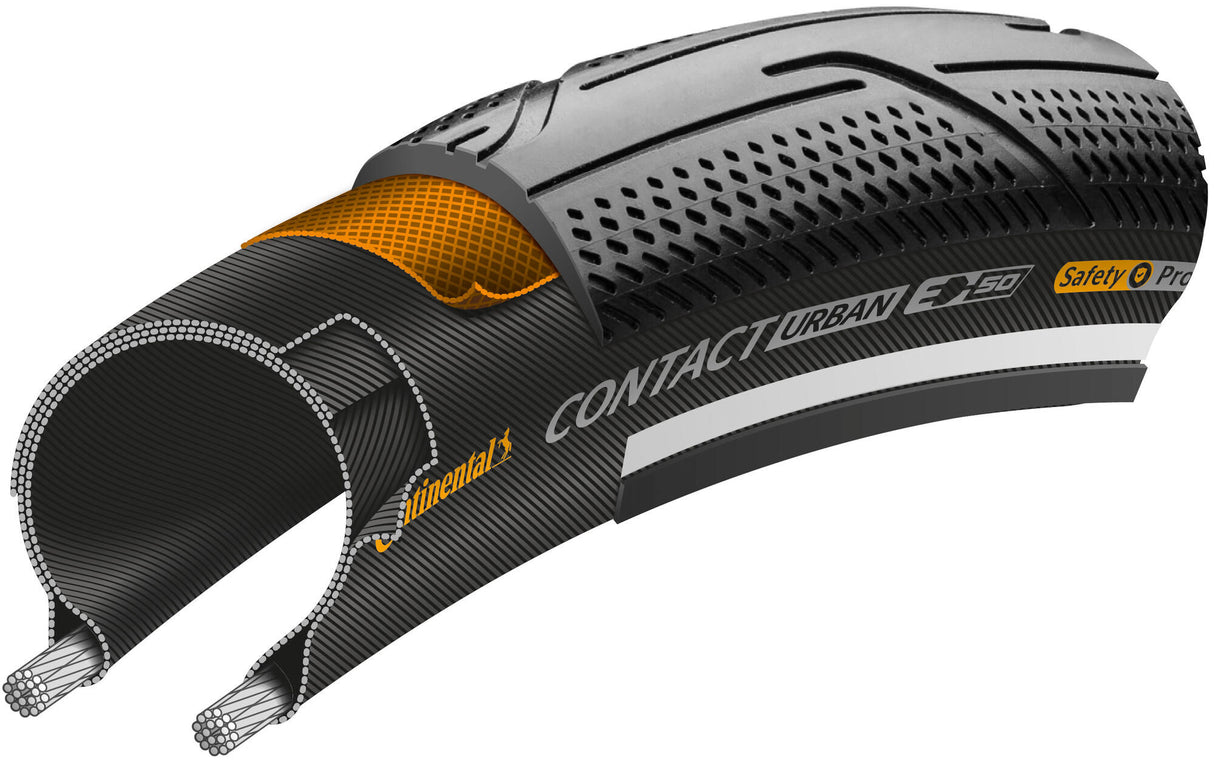 Continental 42-406 Kontakt Urban Black RS Wire 0150352