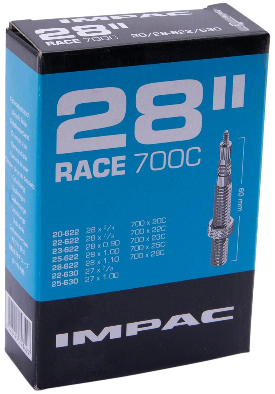 Imp Inner Band (di Schwalbe) Sv28 Race, 28x1 Etro 20 28-622 630, valvola: francese 60mm