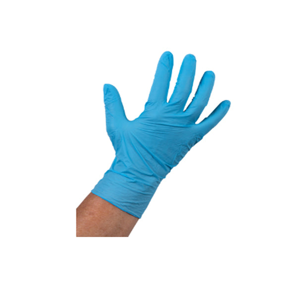 Comfort glove nitrile blue unpowdered m (100 pieces)