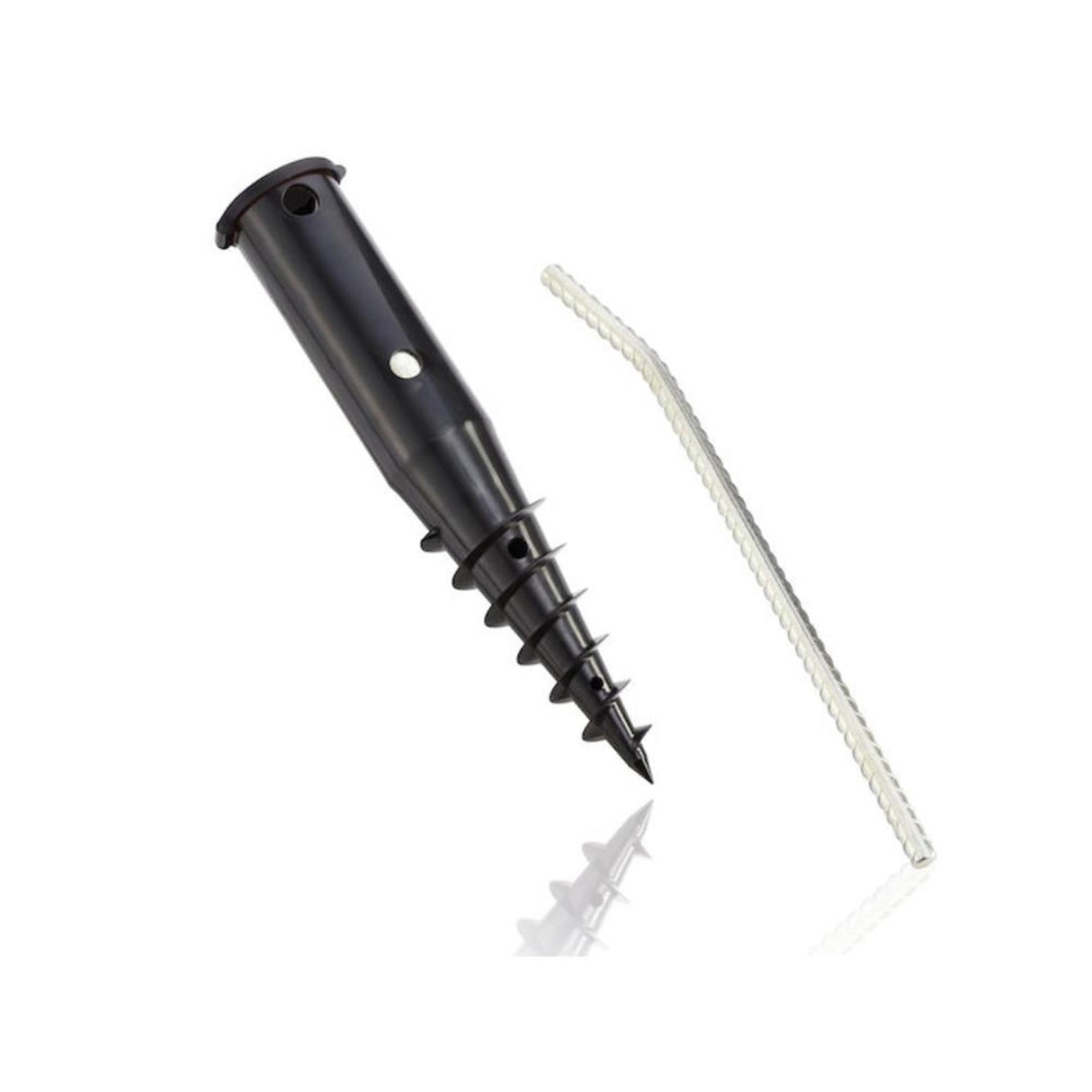 Manguito de tierra Leifheit 85606 con varilla atornillable