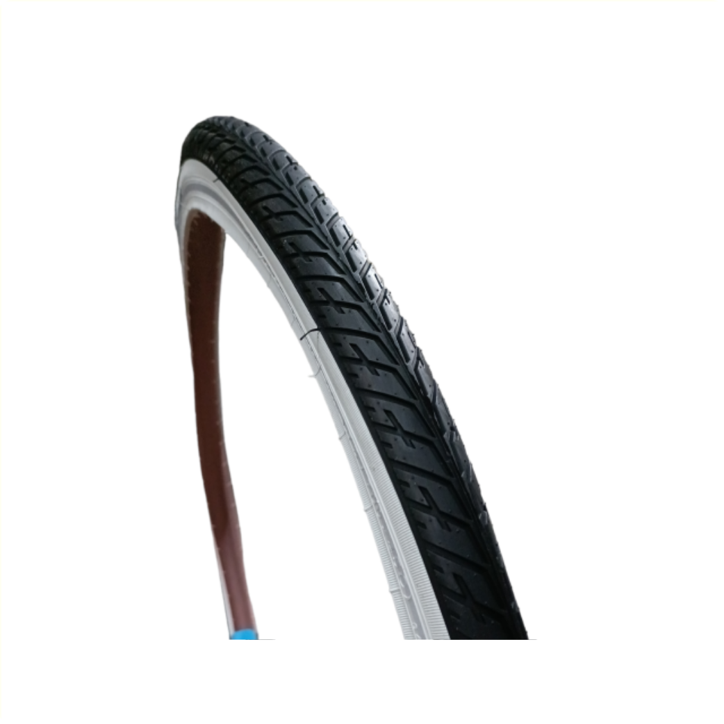 Deli Tire tire 28x1.75 47-622 Black White Breaker Reflection