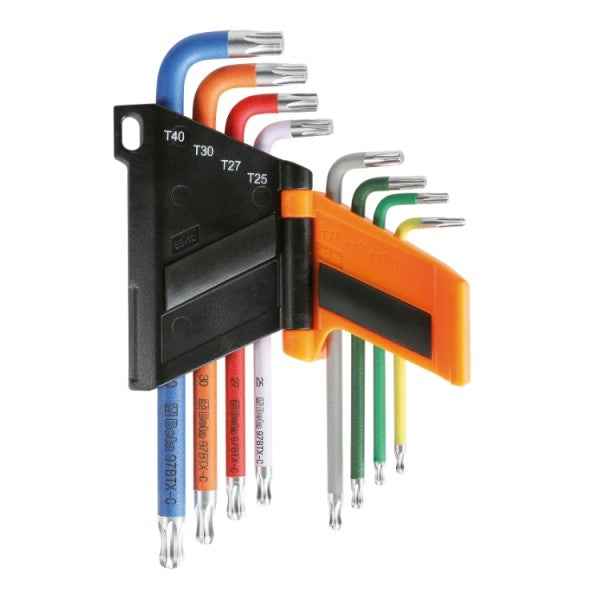 Beta 97BTX-C SC8 Aanuer Stift keys set Torx 8 Paps in Holder