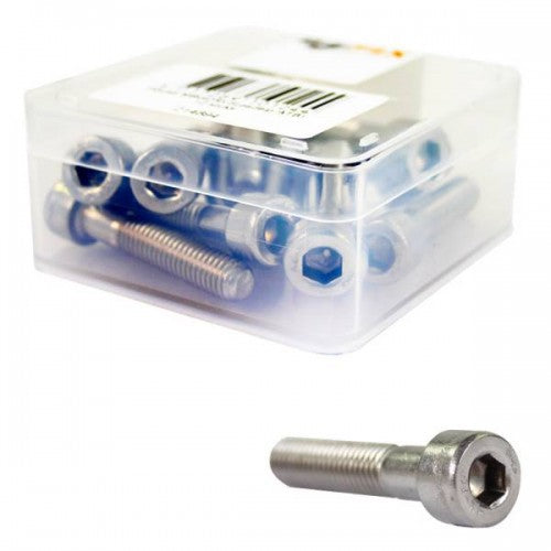 Bofix Allenbout m8 x 40 Edelstol fir Sëtzposts (12 Stécker)