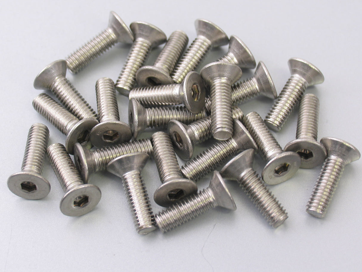 Bofix Allenbout M6X20 Acciaio inossidabile con testa affondata (25 pezzi)