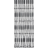 Wicotex vliegengordijn perla 90x220cm zwart