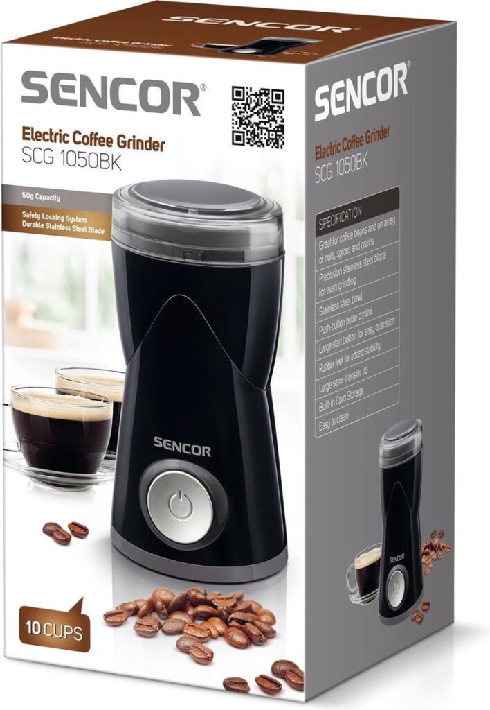 Sencor scg 1050bk coffee grinder black