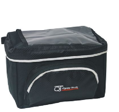Cycletech handlebar bag with straps 6.5 liters black