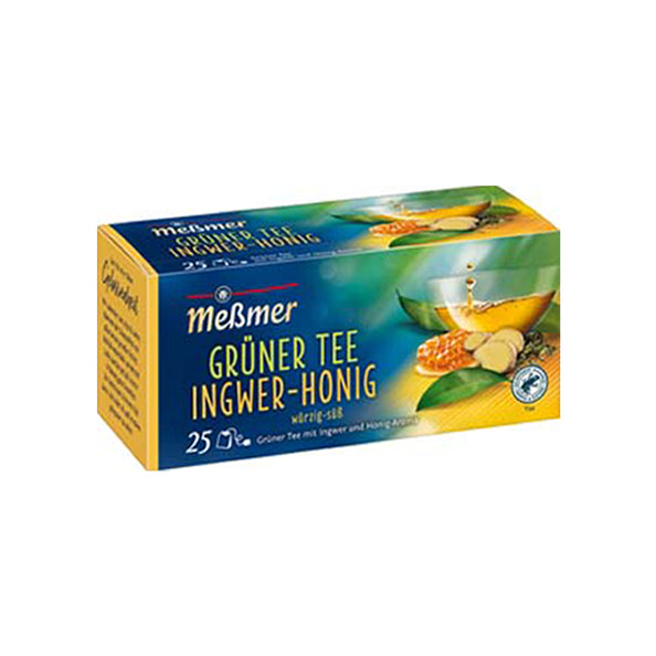 Messmer Gruner tee-oranssi ingwer 25x 1,75g (12 kpl)