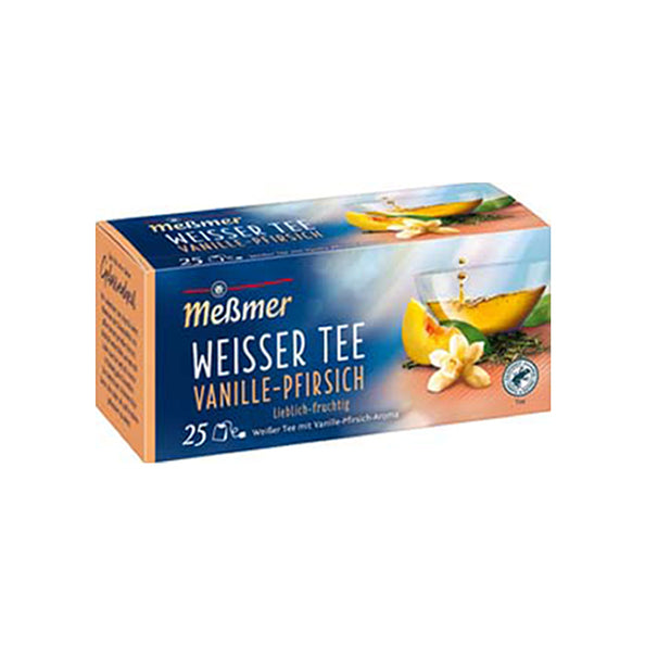 Messmer hvit te vaniljesmak 25x 1,40gr (12 stk)