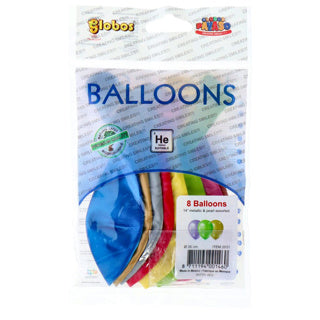 Balloon metallic 35 cm assorti