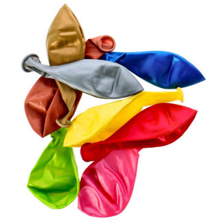 Balloon metallic 35 cm assorti