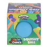 Erstaunlech cool Fidget squishy Faarf änneren Ball 6,5 cm assortéiert | 12 Stéck